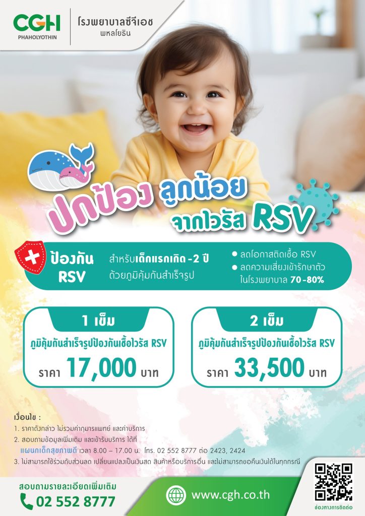 ภูมิคุ้มกันสำเร็จรูปป้องกันเชื้อไวรัสRSV